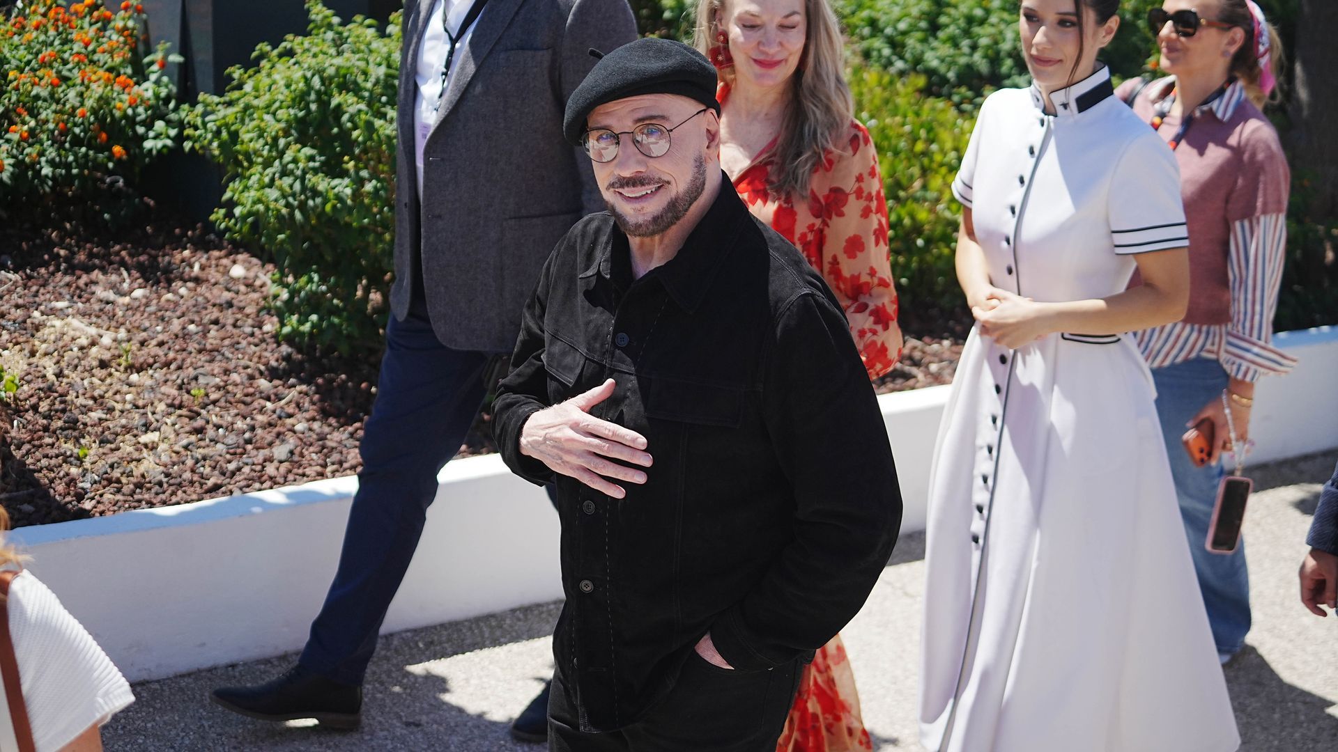 John Travolta, en el Festival de Cannes