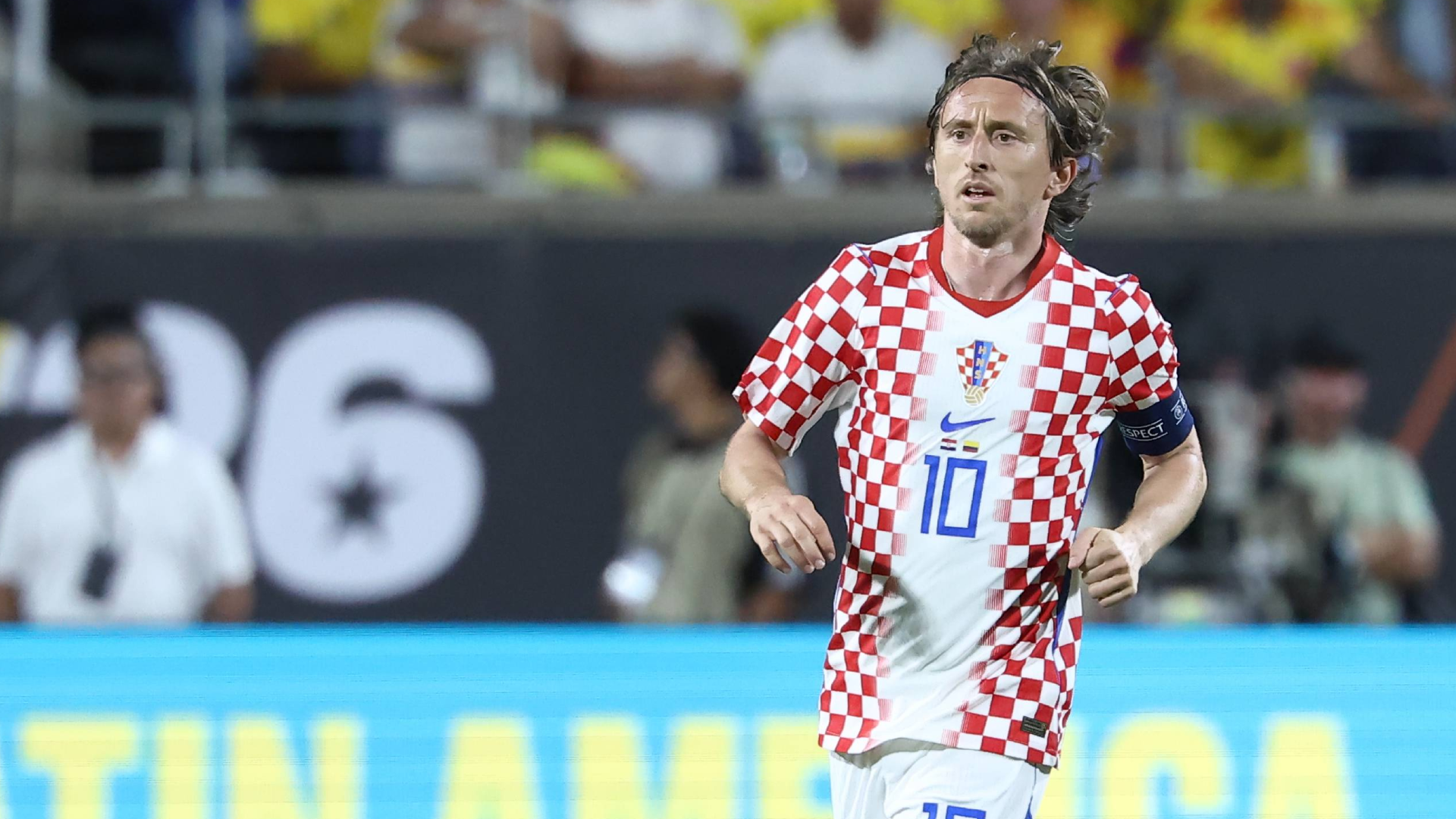 Luka Modric, en un partido de Croacia