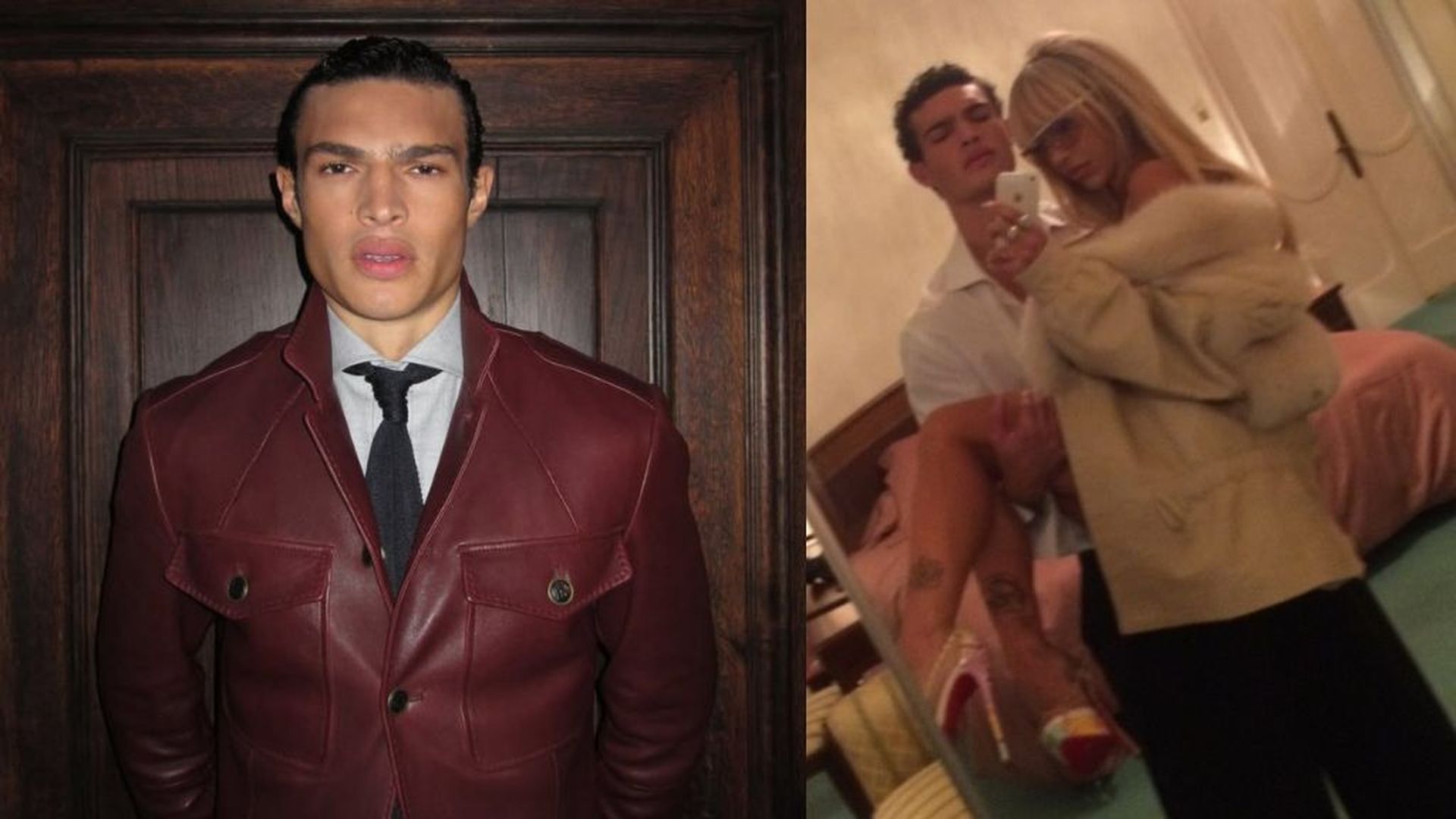Noah Brown, en una imagen de su red social