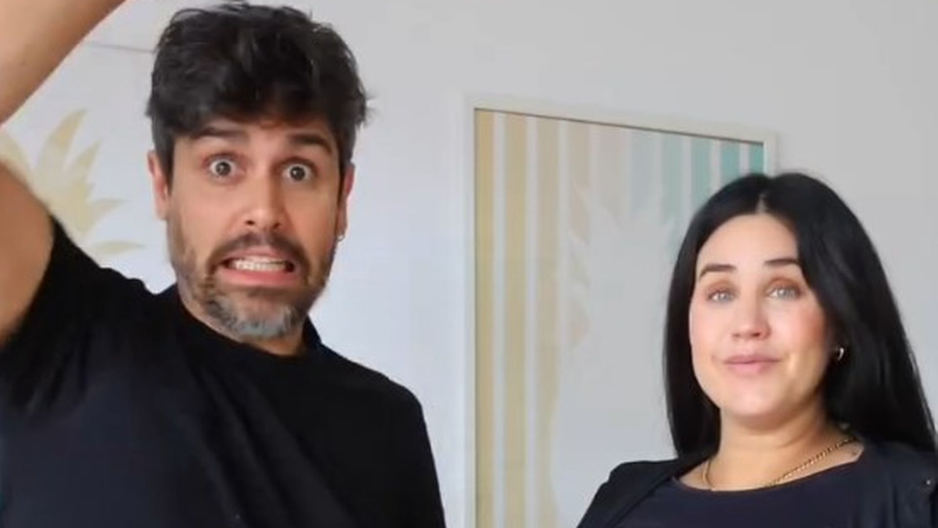 Patry Jordán y su pareja, Carles Galí Patry Jordán y su pareja, Carles Galí