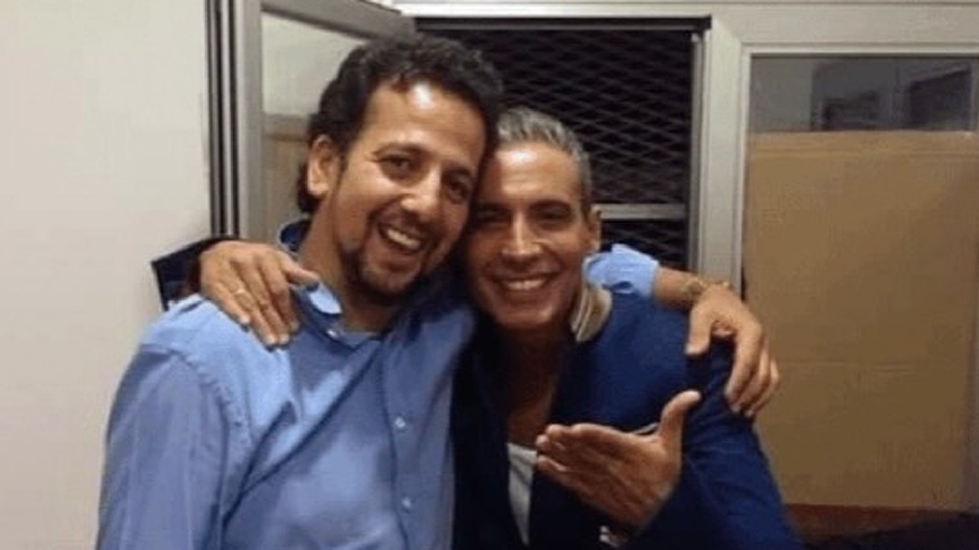 Pitingo y Matías de Paula, en una imagen de redes sociales Pitingo y Matías de Paula, en una imagen de redes sociales