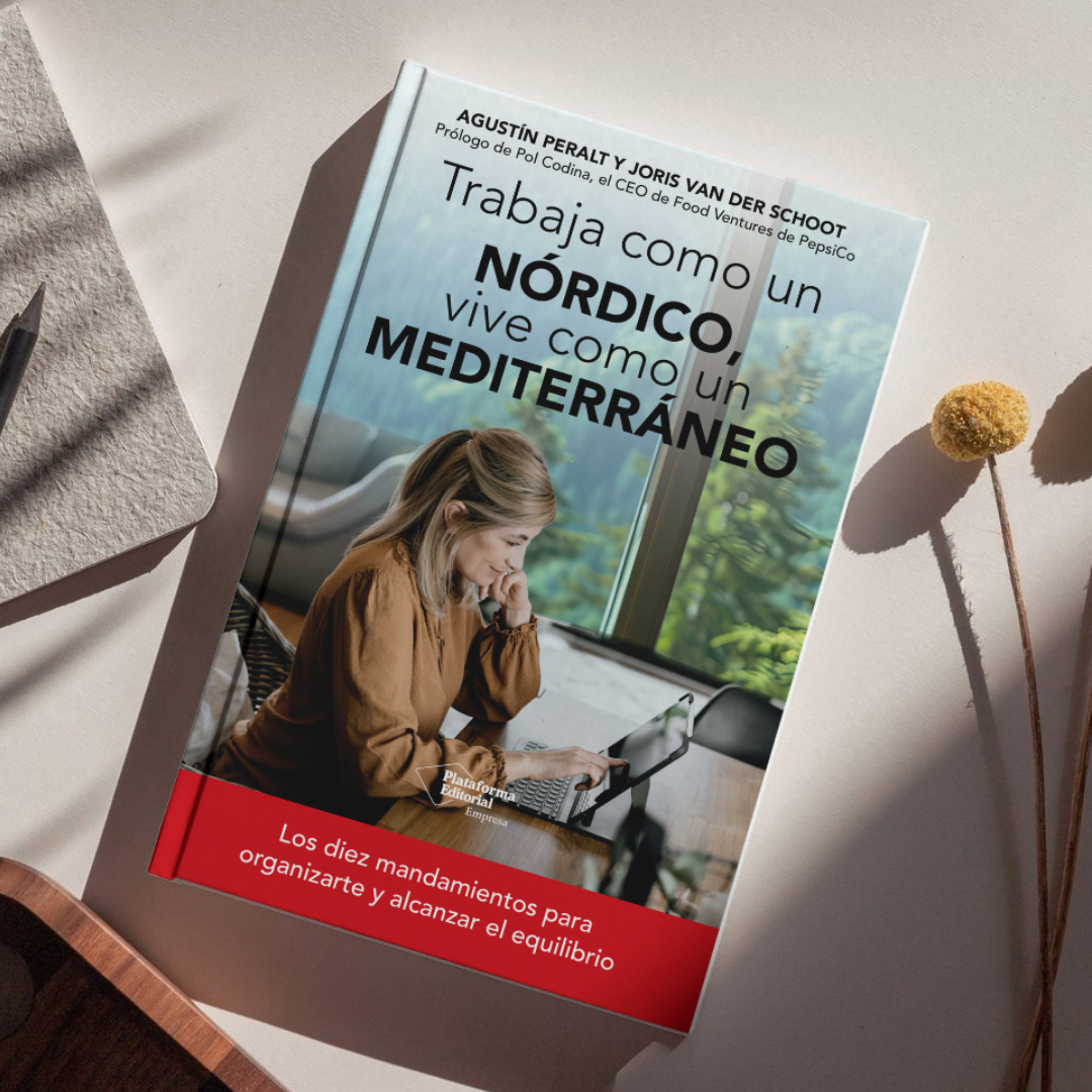 Portada del libro 'Trabaja como un nórdico, vive como un mediterráneo'