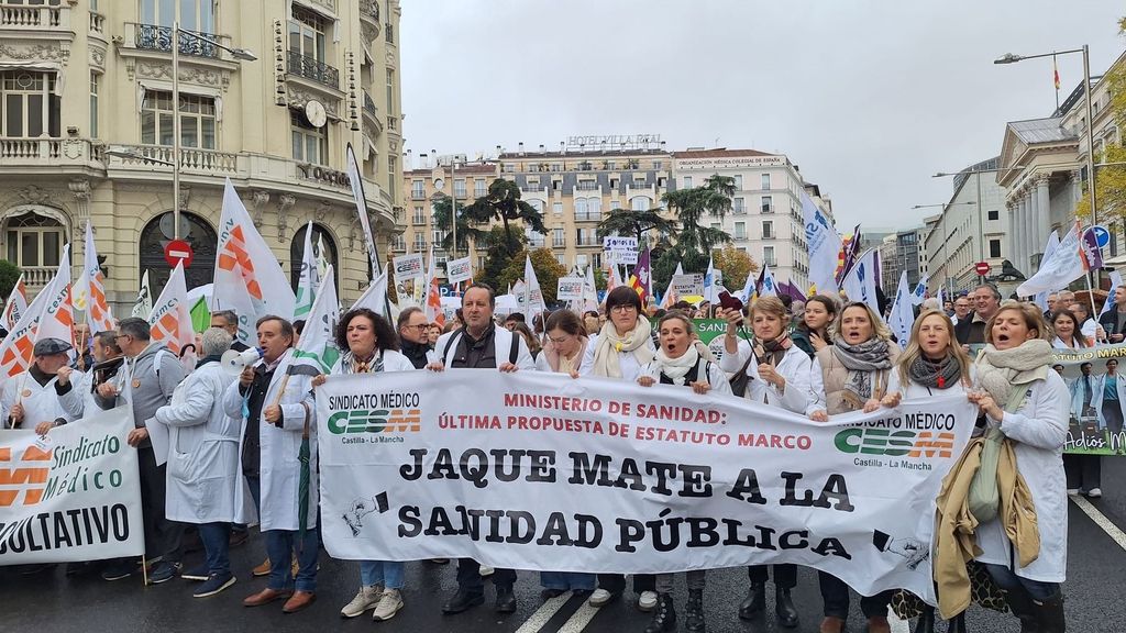 La cuarta huelga de médicos del año queda convocada: el conflicto con Sanidad continúa