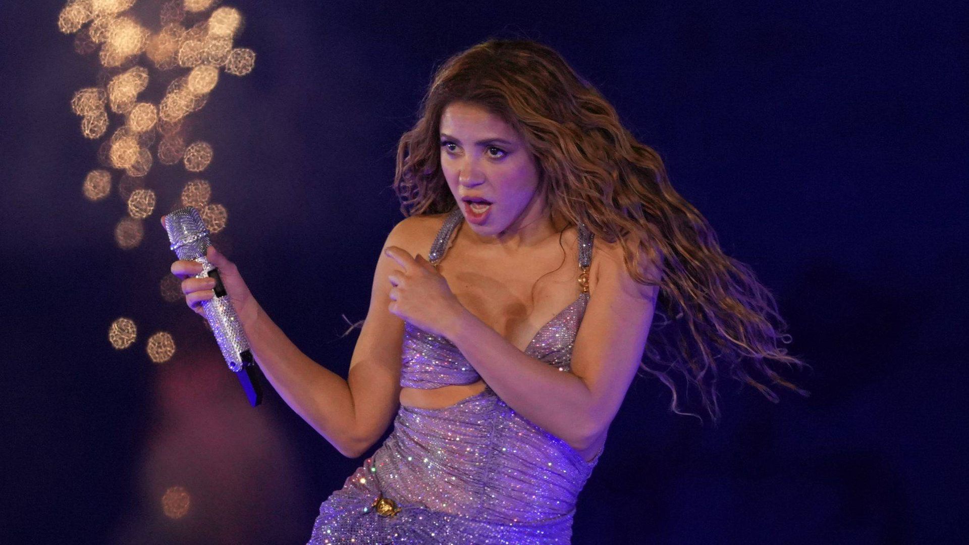 Shakira, en uno de sus shows de 'Las Mujeres Ya No Lloran World Tour'
