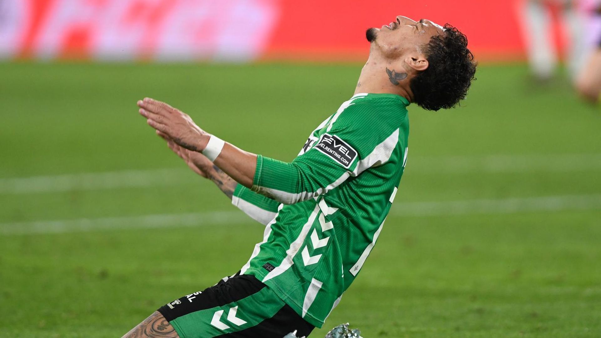 Antony, contra el Real Madrid