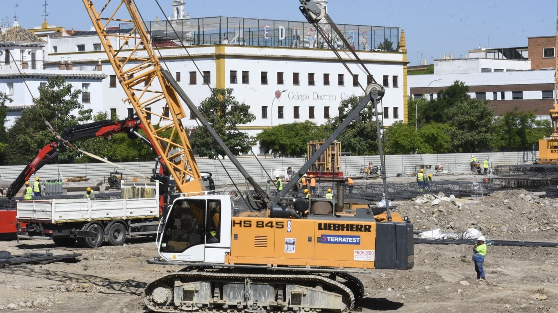 Así van las obras del Benito Villamarín