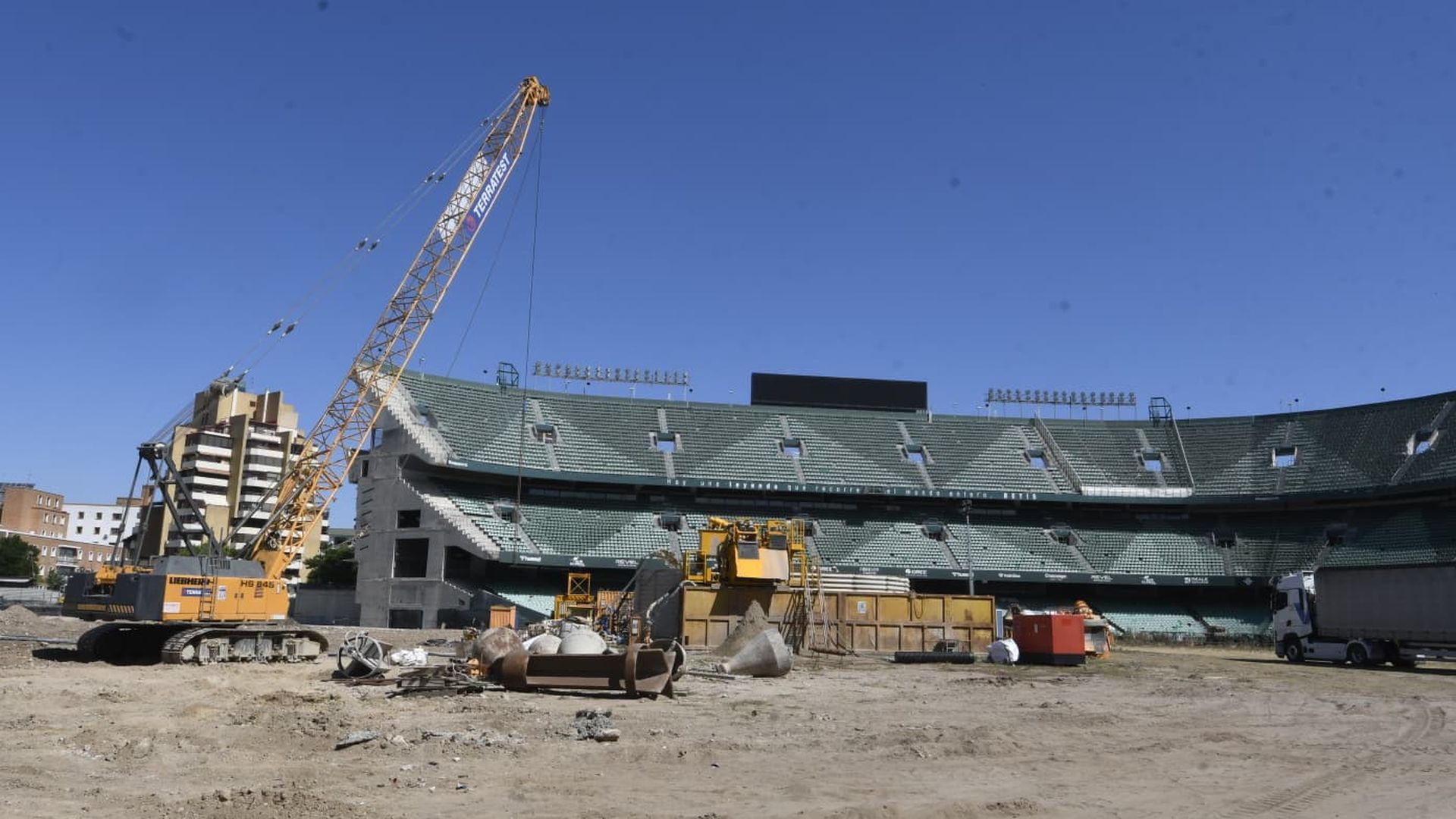 Así van las obras del Benito Villamarín