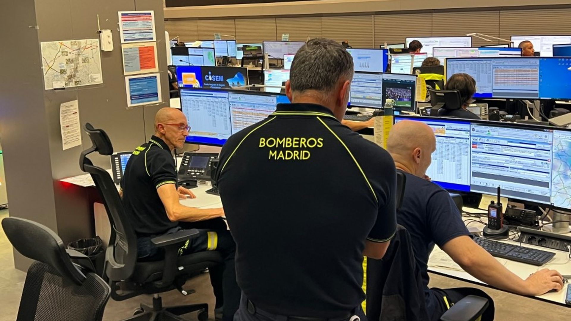 Bomberos de la Comunidad de Madrid