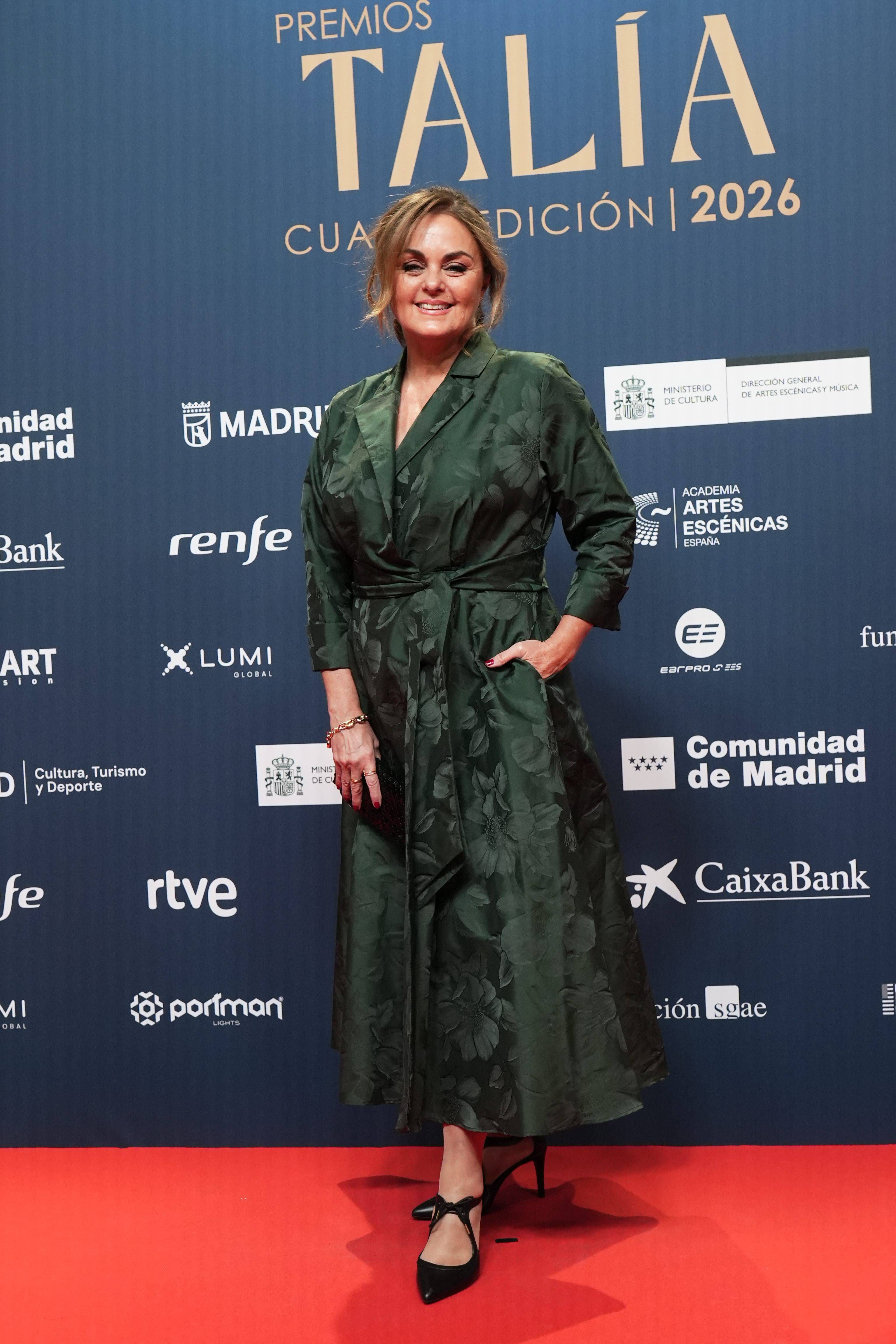 Carmen Morales, en la alfombra roja de los Premios Talía 2026