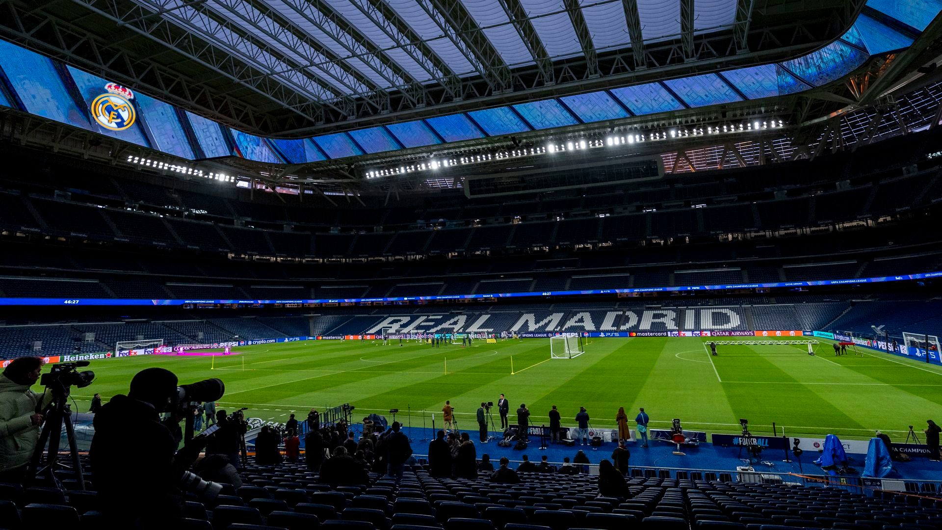 El Bernabéu en un partido de LALIGA El Bernabéu en un partido de LALIGA
