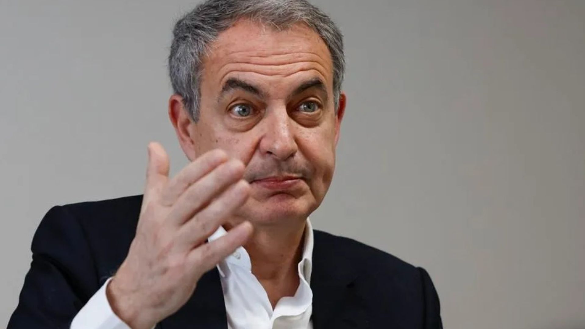 El expresidente del Gobierno José Luis Rodríguez Zapatero, en una entrevista con EFE