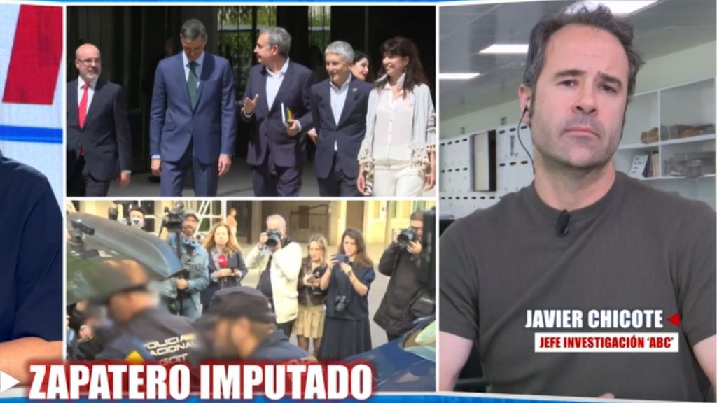 Javier Chicote, jefe de investigación de 'ABC', desarrolla los motivos de la imputación de Zapatero: "Hay varias evidencias con gran contundencia"