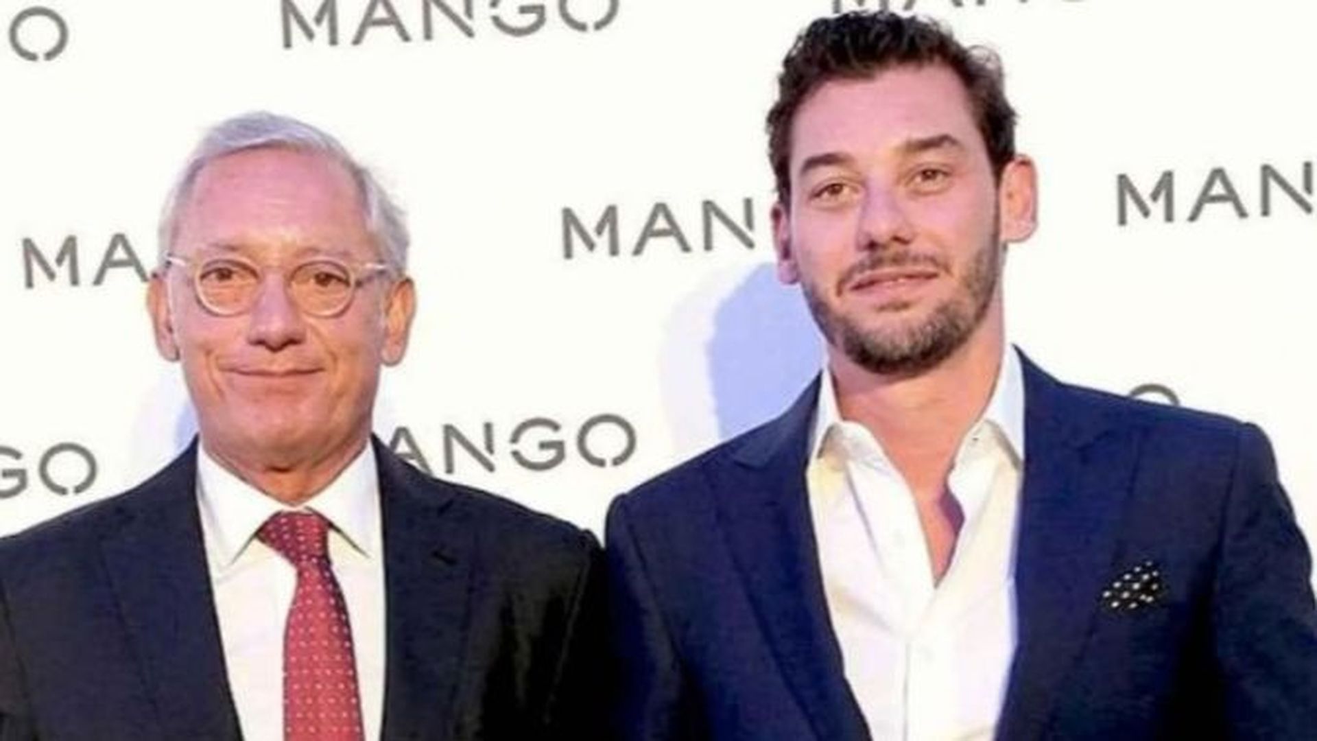 Jonathan Andic junto a su padre, el empresario fundador de Mango, fallecido el pasado 14 de diciembre.
