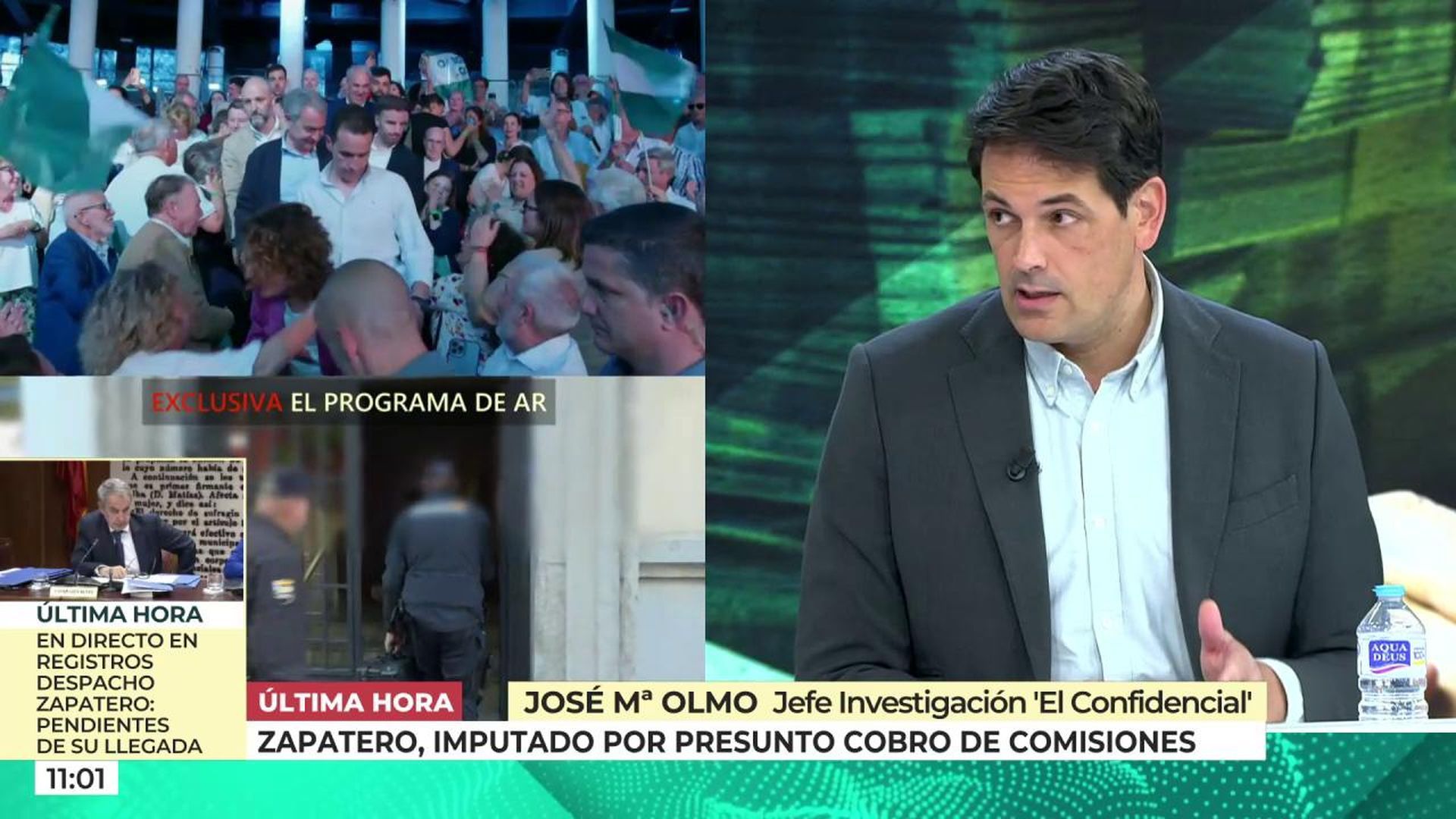 José María Olmo, jefe de investigación de 'El Confidencial'