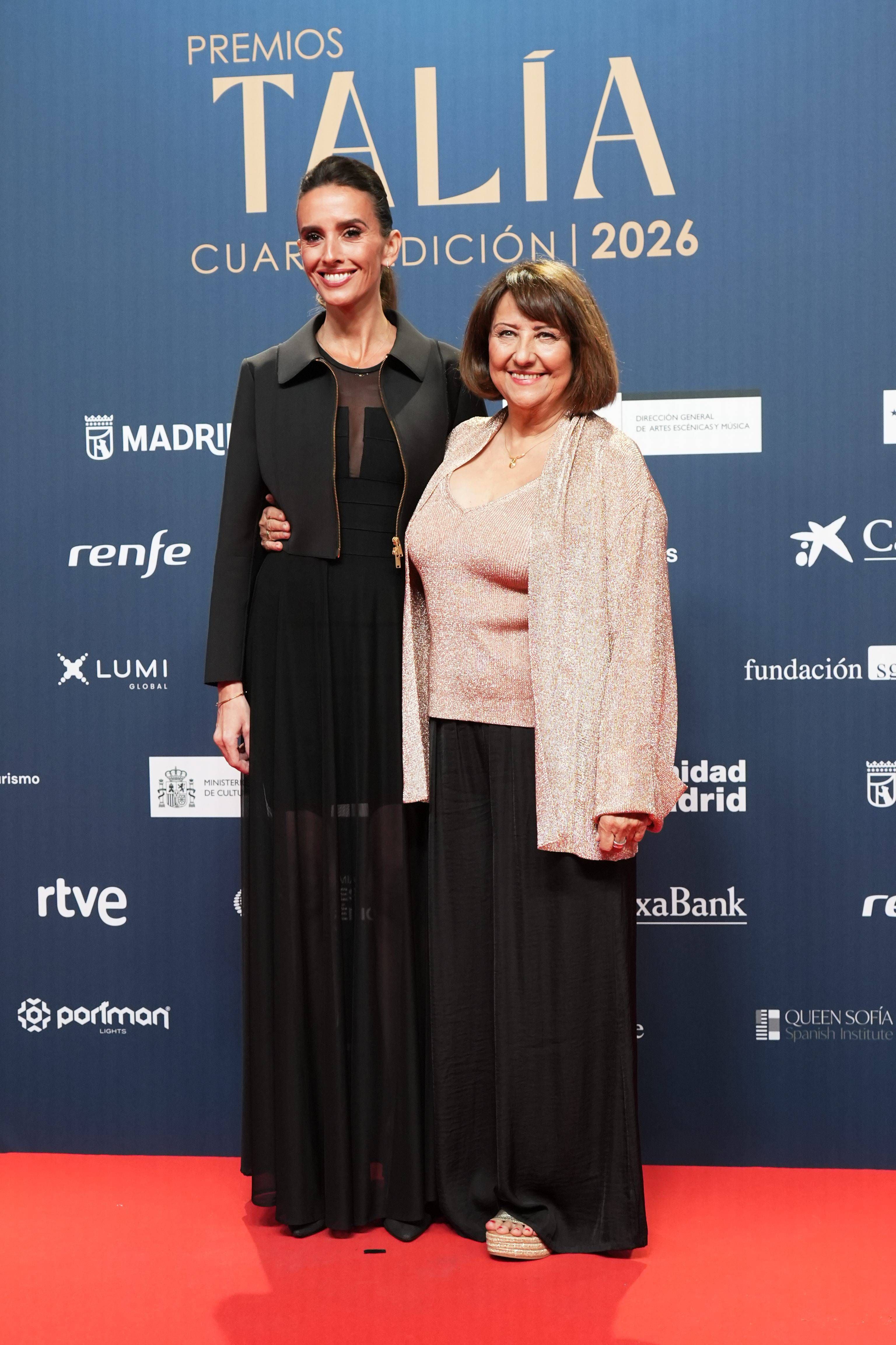 Marina San José y Soledad Mallol, en la alfombra roja de los Premios Talía 2026