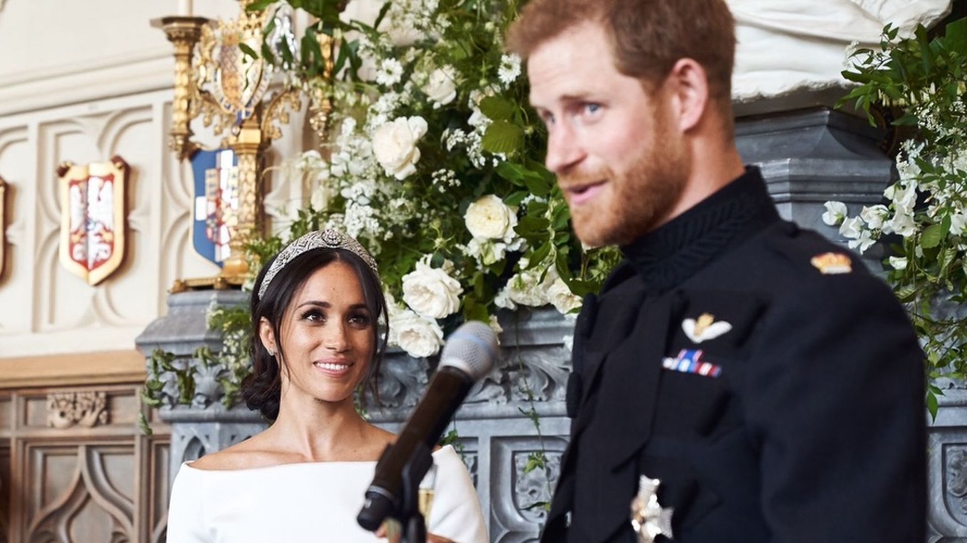 Meghan Markle y el príncipe Harry, en una imagen de su boda Meghan Markle y el príncipe Harry, en una imagen de su boda