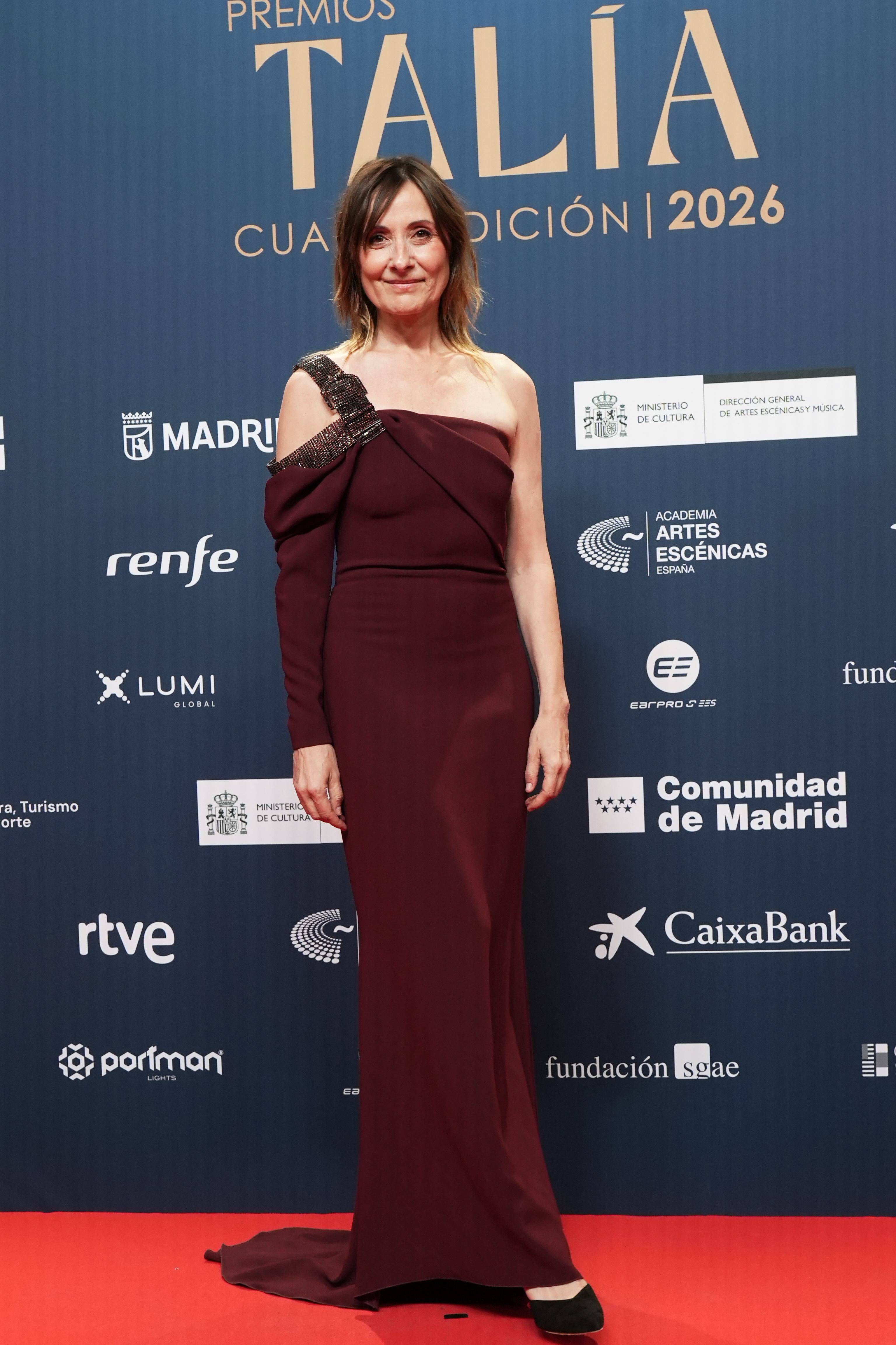 Nathalie Poza, en la alfombra roja de los Premios Talía 2026
