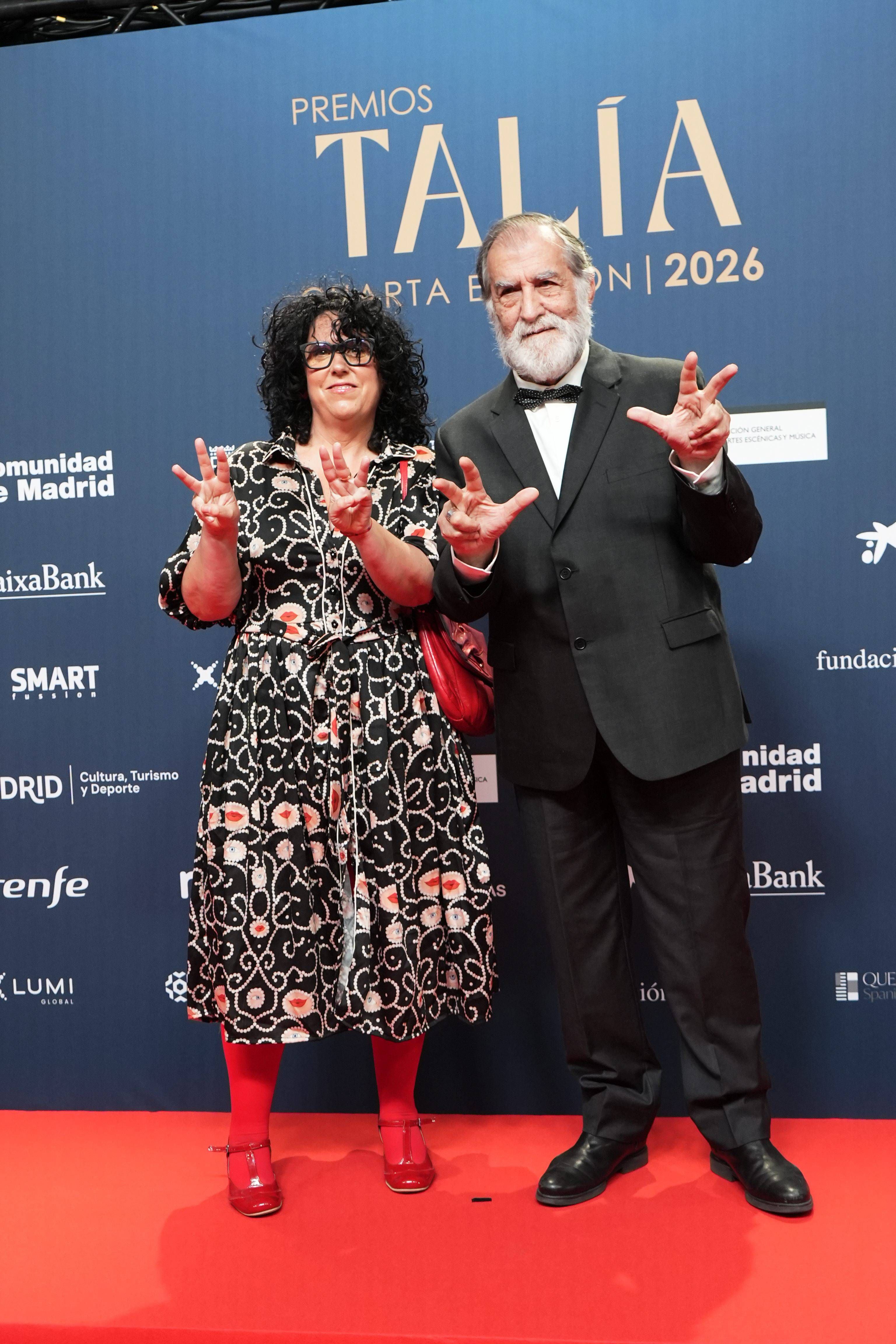 Ramón Barea, en la alfombra roja de los Premios Talía 2026