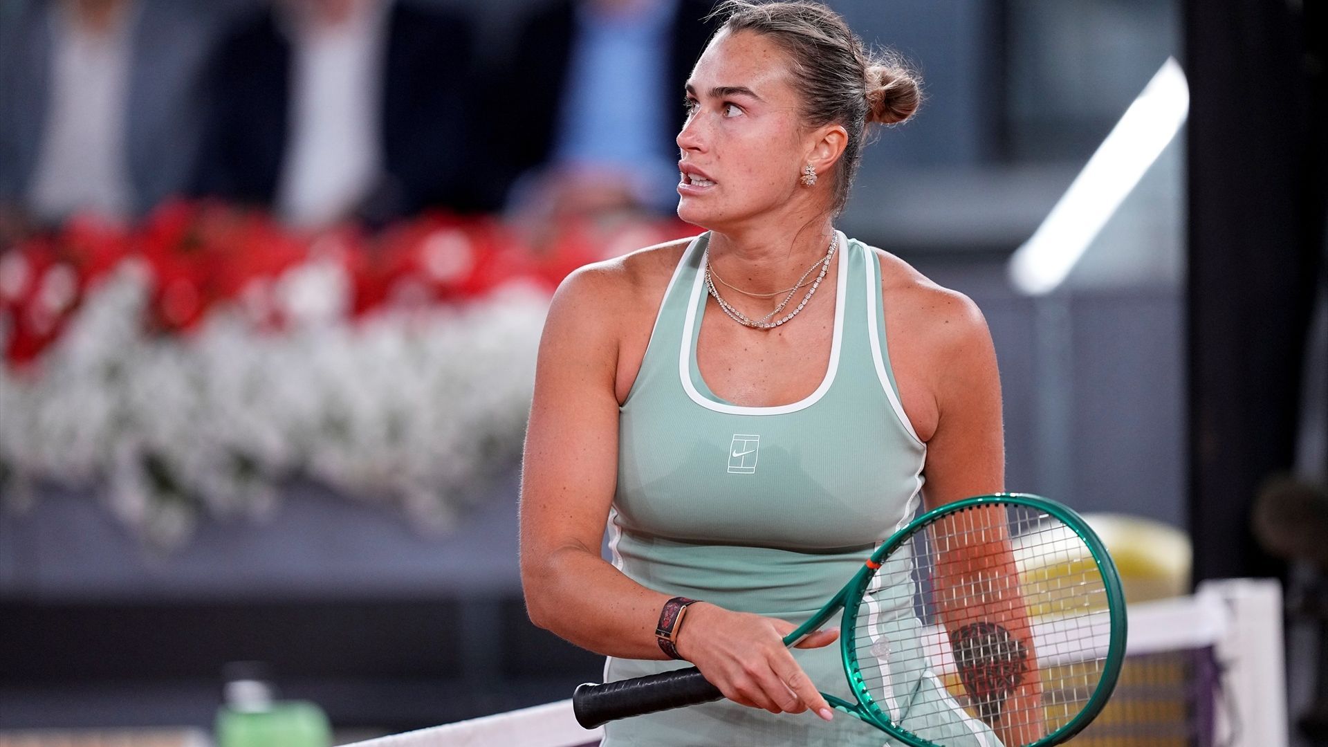 Sabalenka, en el Mutua Madrid Open