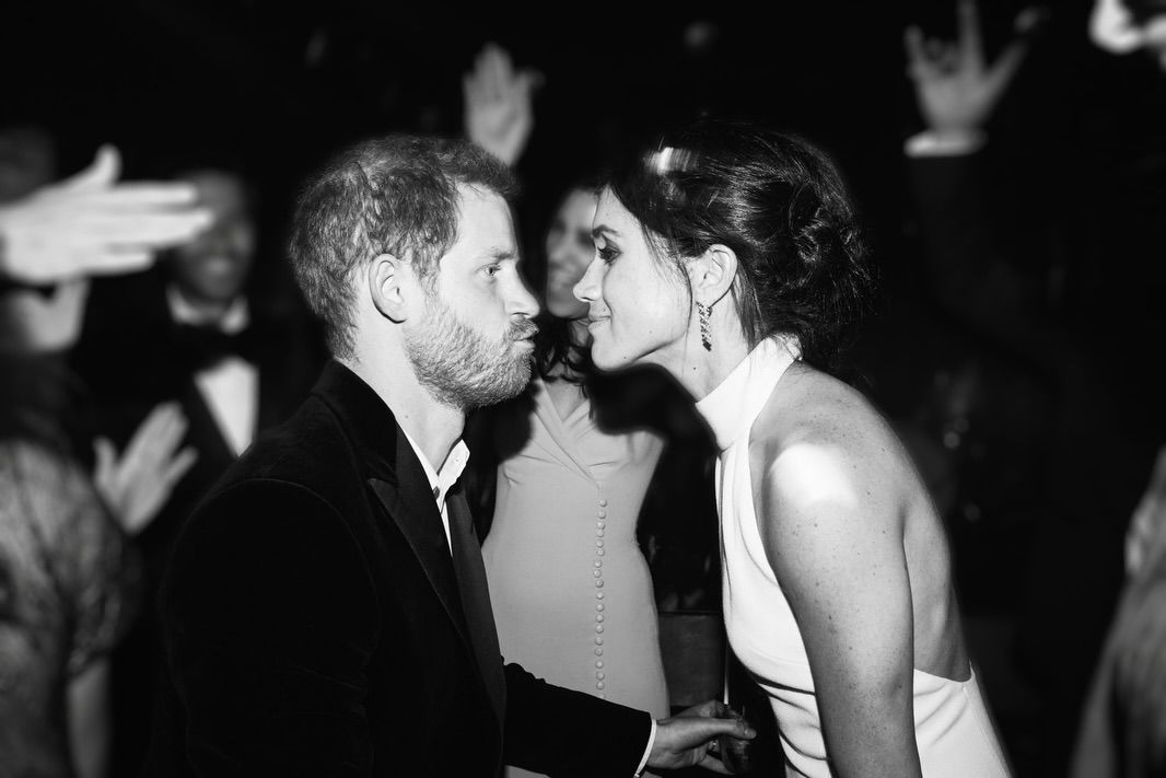 El príncipe Harry y Meghan Markle, en una imagen de su boda