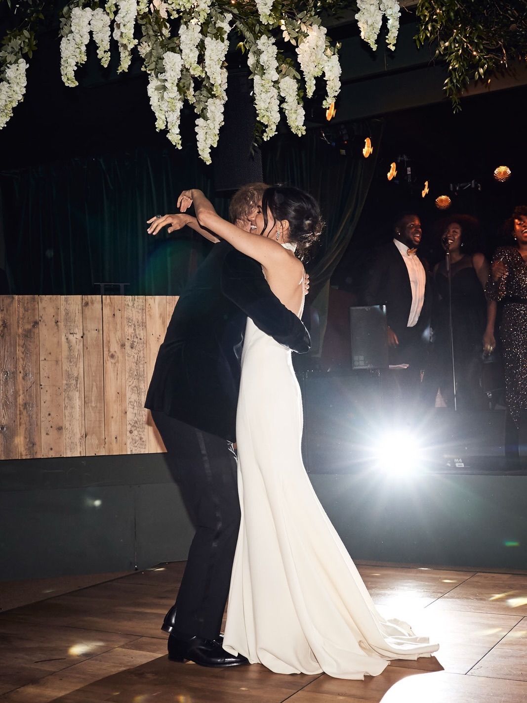 El príncipe Harry y Meghan Markle, en el baile nupcial