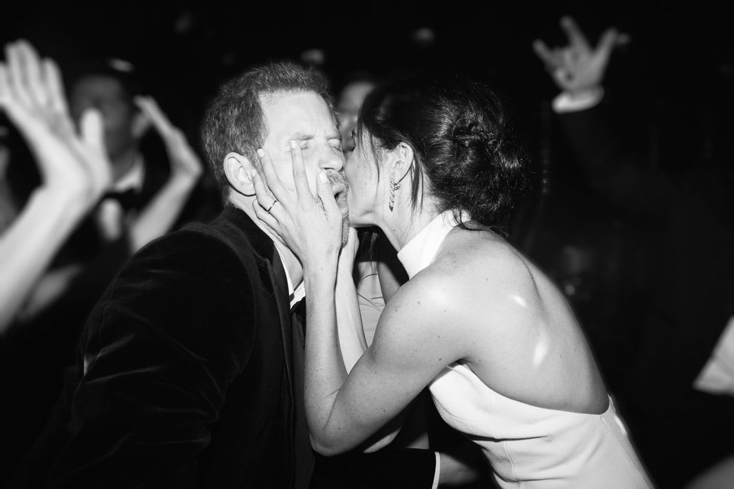 El príncipe Harry y Meghan Markle, en una imagen de su boda