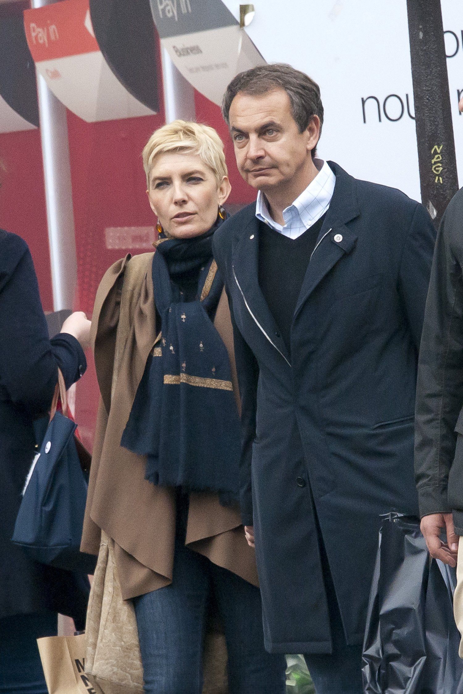 Sonsoles y José Luis pasean por París en 2012