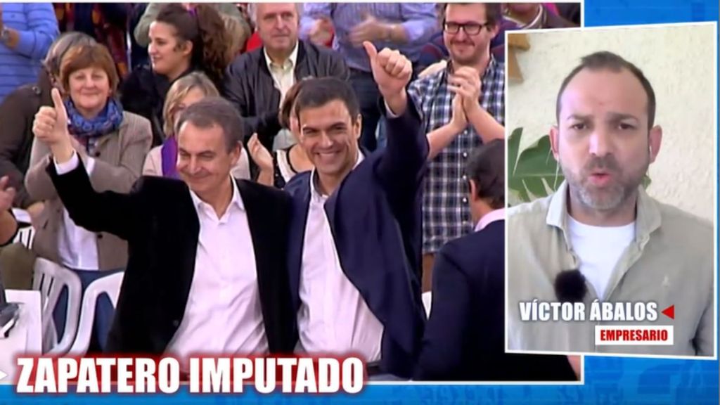 Víctor Ábalos desvela la conversación que ha tenido con el exministro sobre la imputación de Zapatero: "Hay una doble vara de medir entre mi padre y él"