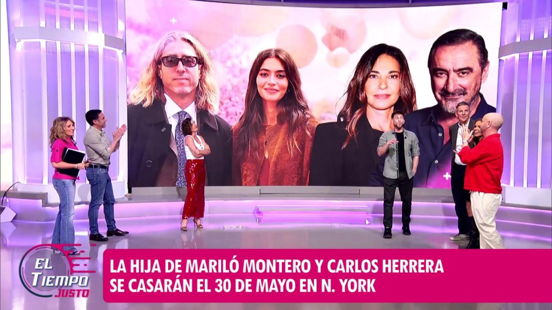 Rocío Crusset, hija de Carlos Herrera y Mariló Montero, se casa en Nueva York con su novio, según Leticia Requejo