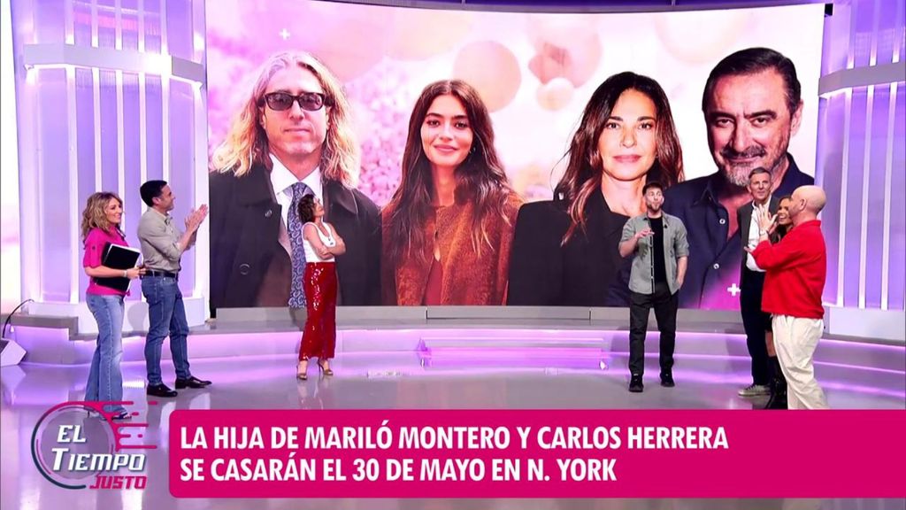 Rocío Crusset, hija de Carlos Herrera y Mariló Montero, se casa en Nueva York con su novio, según Leticia Requejo
