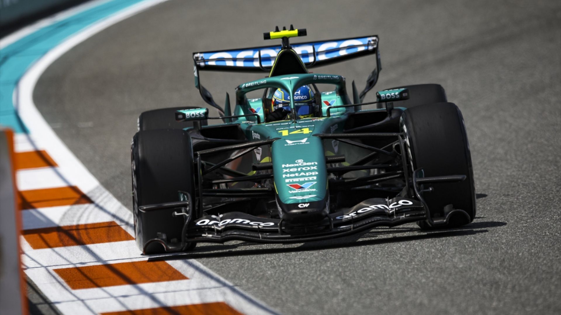 Fernando Alonso, en Miami Fernando Alonso, en Miami