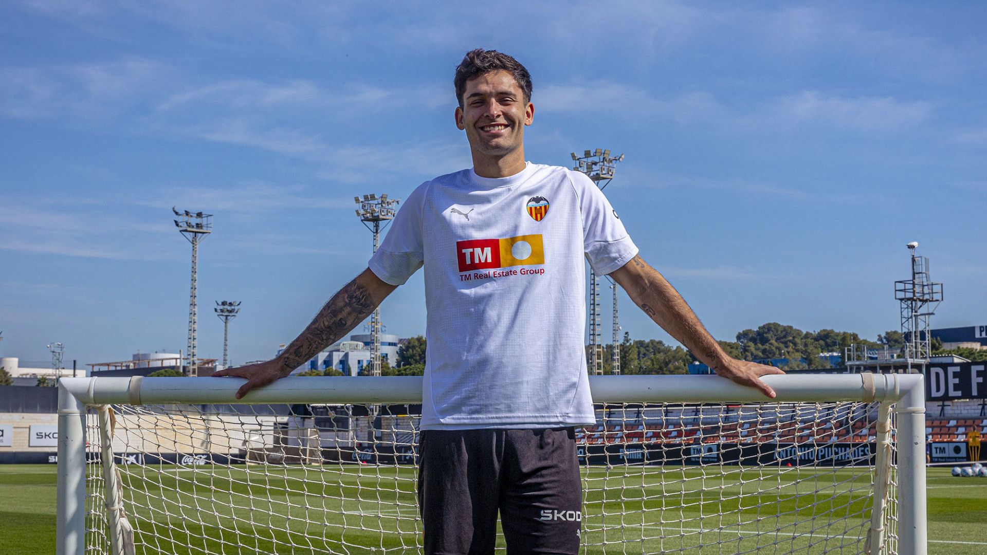 Hugo Duro, feliz en Paterna