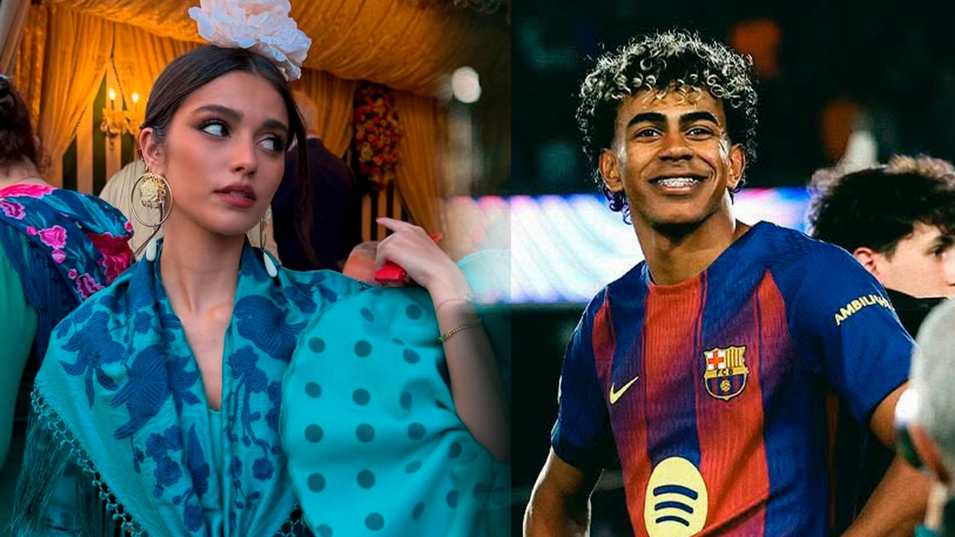 Inés García y Lamine Yamal
