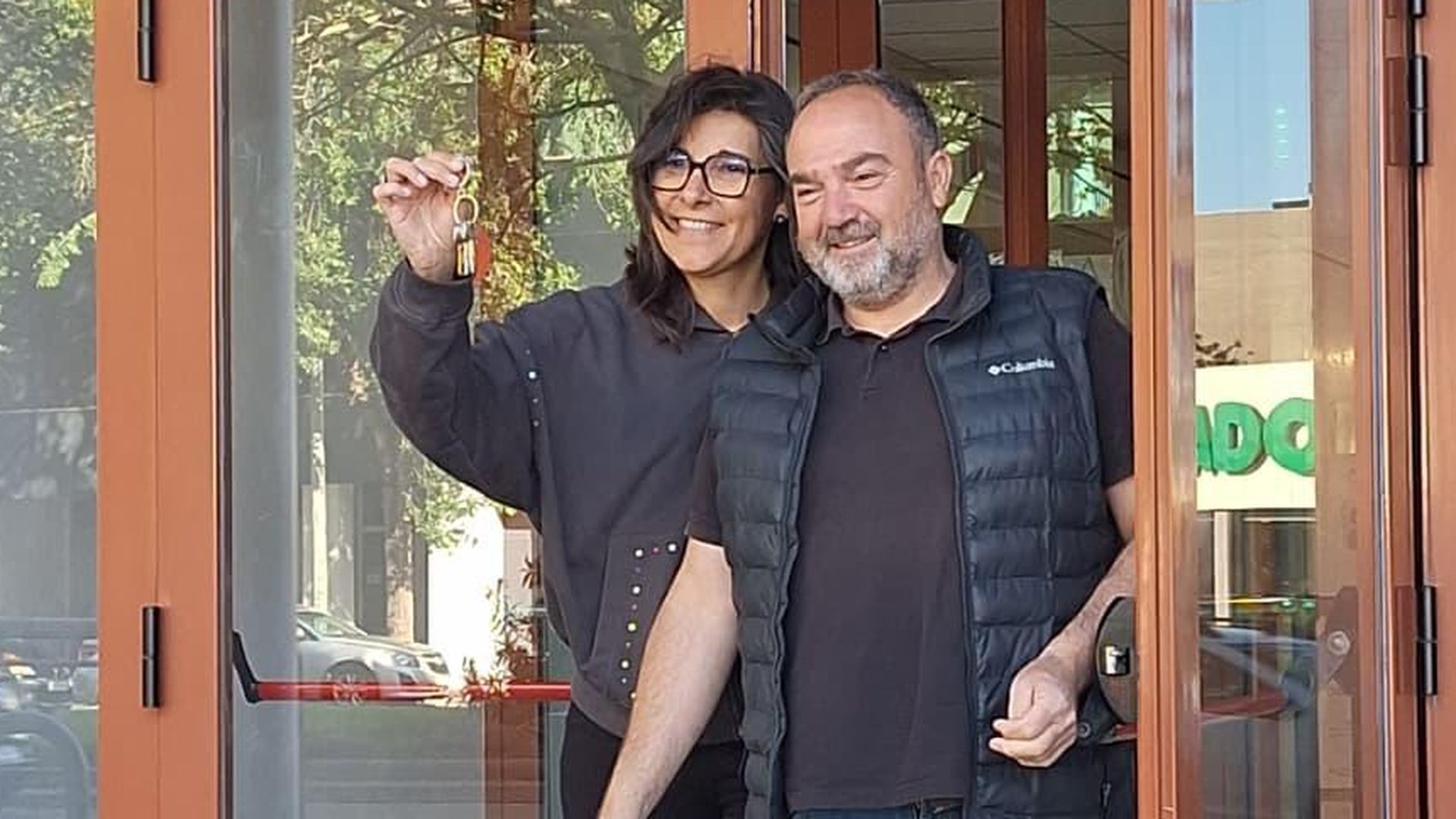 Joaquim Álvarez, tras recuperar las llaves en el juzgado Joaquim Álvarez, tras recuperar las llaves en el juzgado