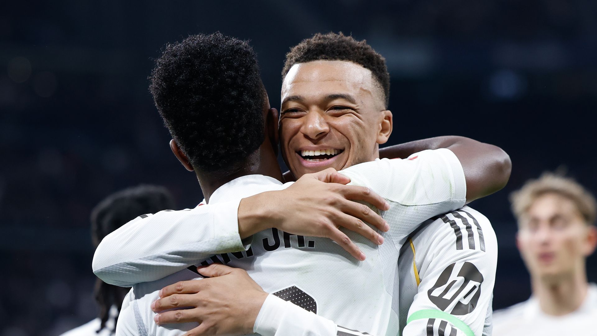 Kylian Mbappé y Vinicius Kylian Mbappé y Vinicius