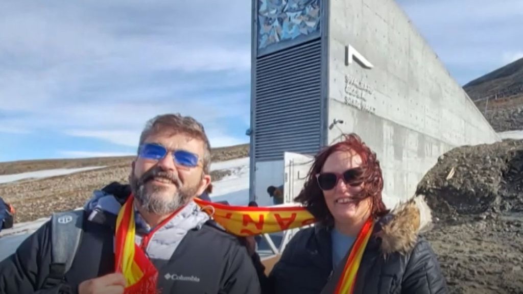 Luis llevó a la Bóveda de las semillas, 1.500 'made in Spain': "Fue emocionante"