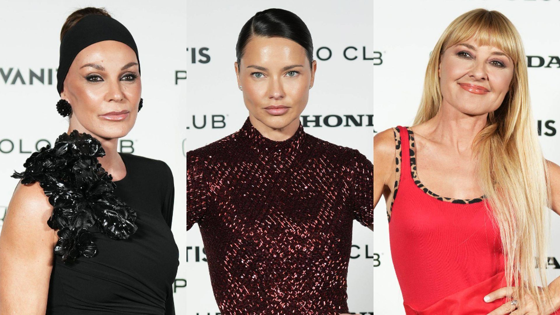 Mar Flores, Adriana Lima y Cayetana Guillén Cuervo