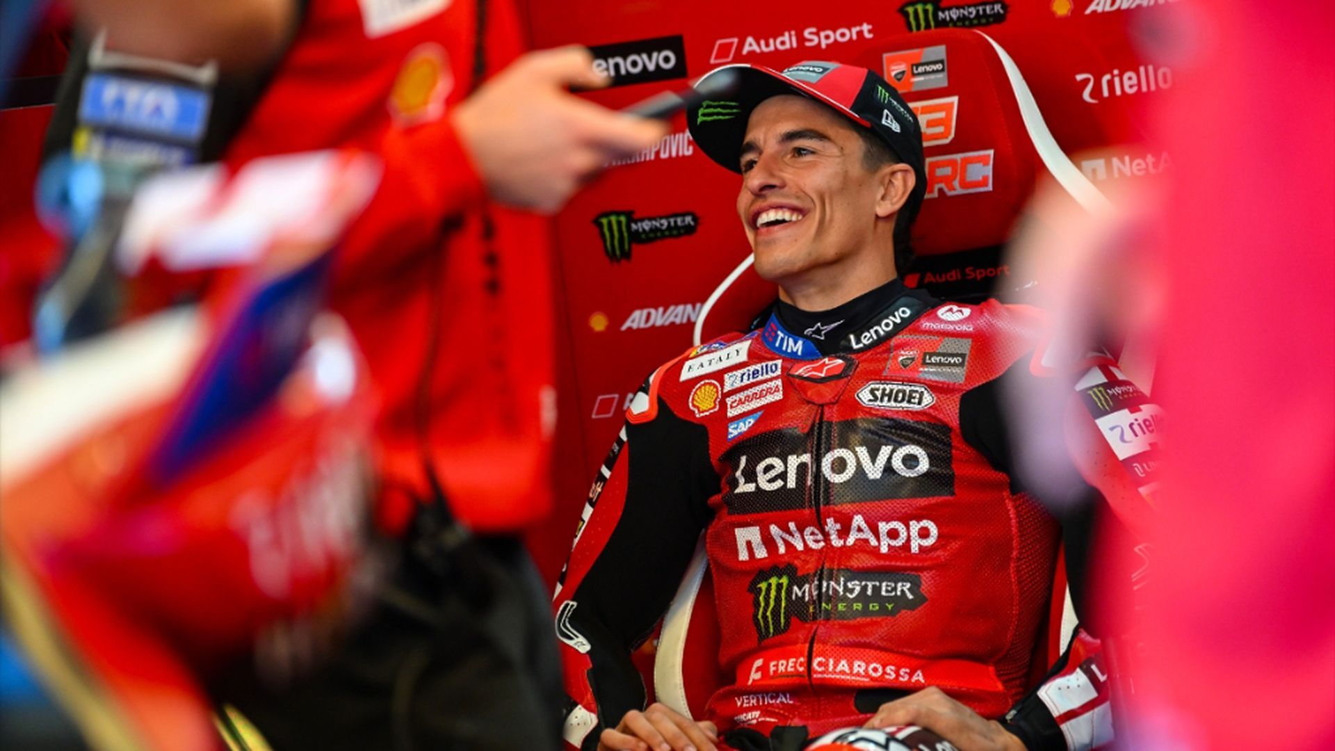 Marc Márquez, en Le Mans Marc Márquez, en Le Mans