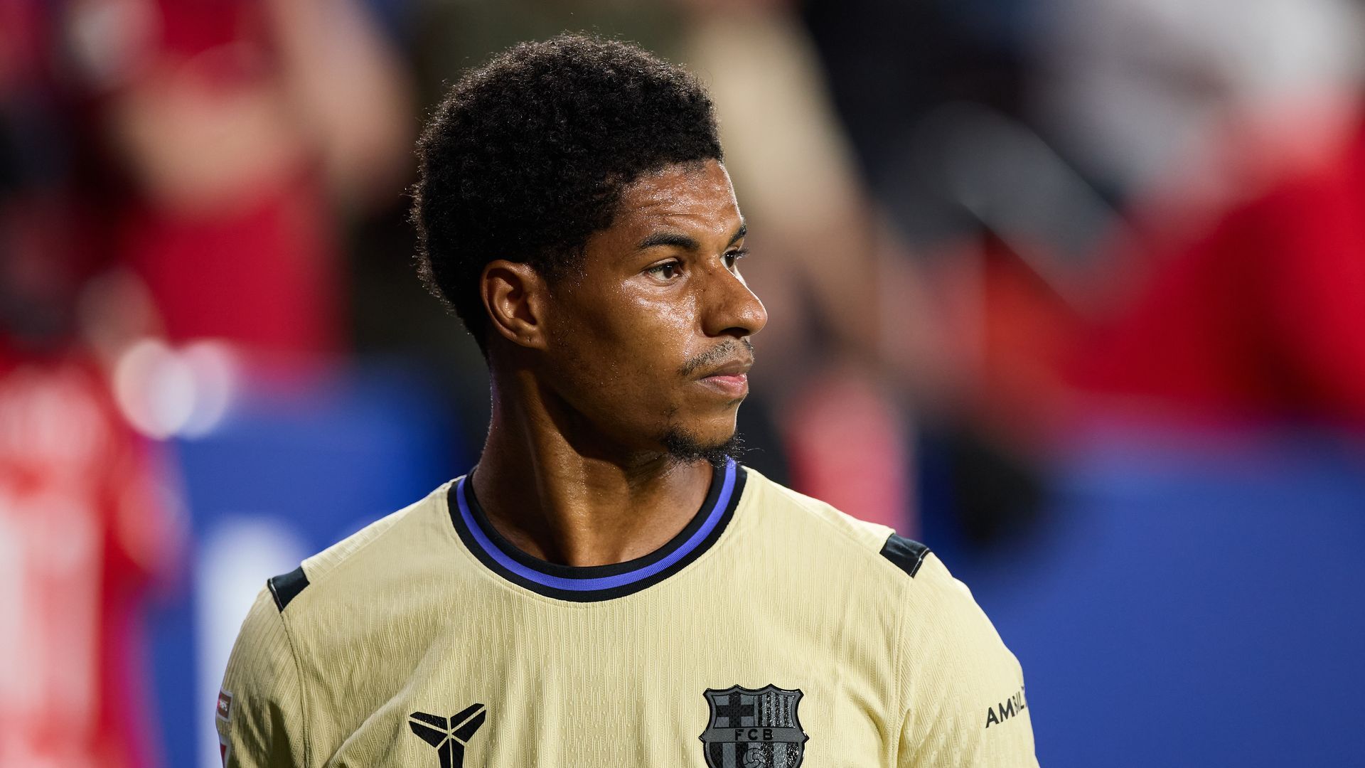 Marcus Rashford durante un partido del Barcelona Marcus Rashford durante un partido del Barcelona
