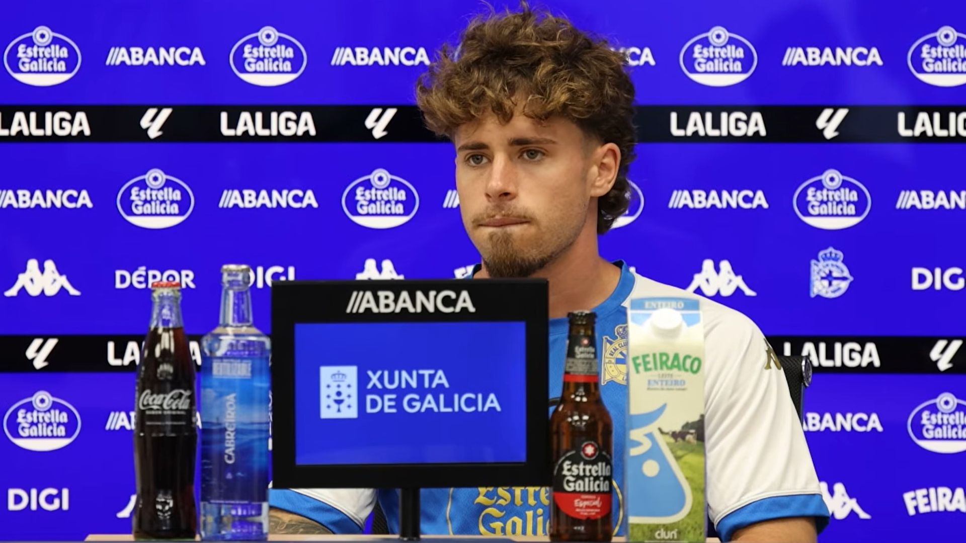 Mario Soriano, jugador del Deportivo Mario Soriano, jugador del Deportivo