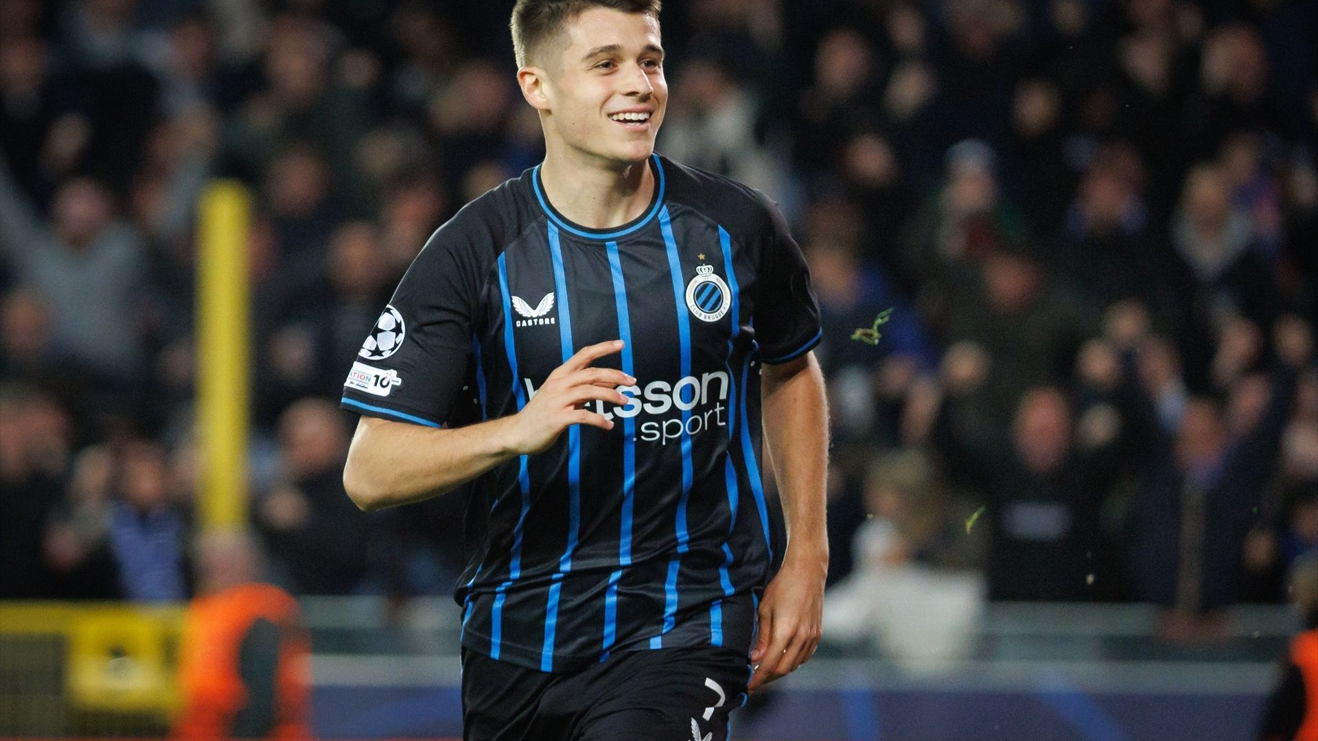 Nicolò Tresoldi, delantero del Brujas