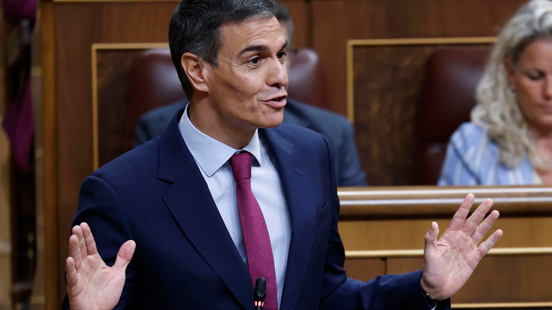 Pedro Sánchez en el Congreso