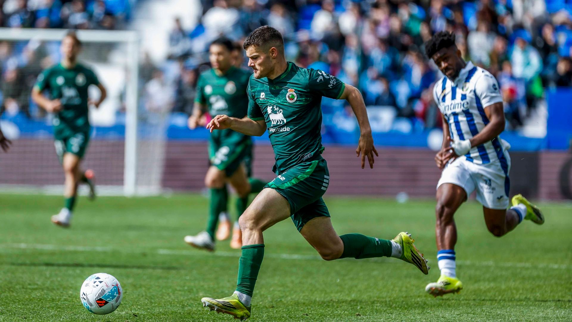 Peio Canales en un partido Peio Canales en un partido