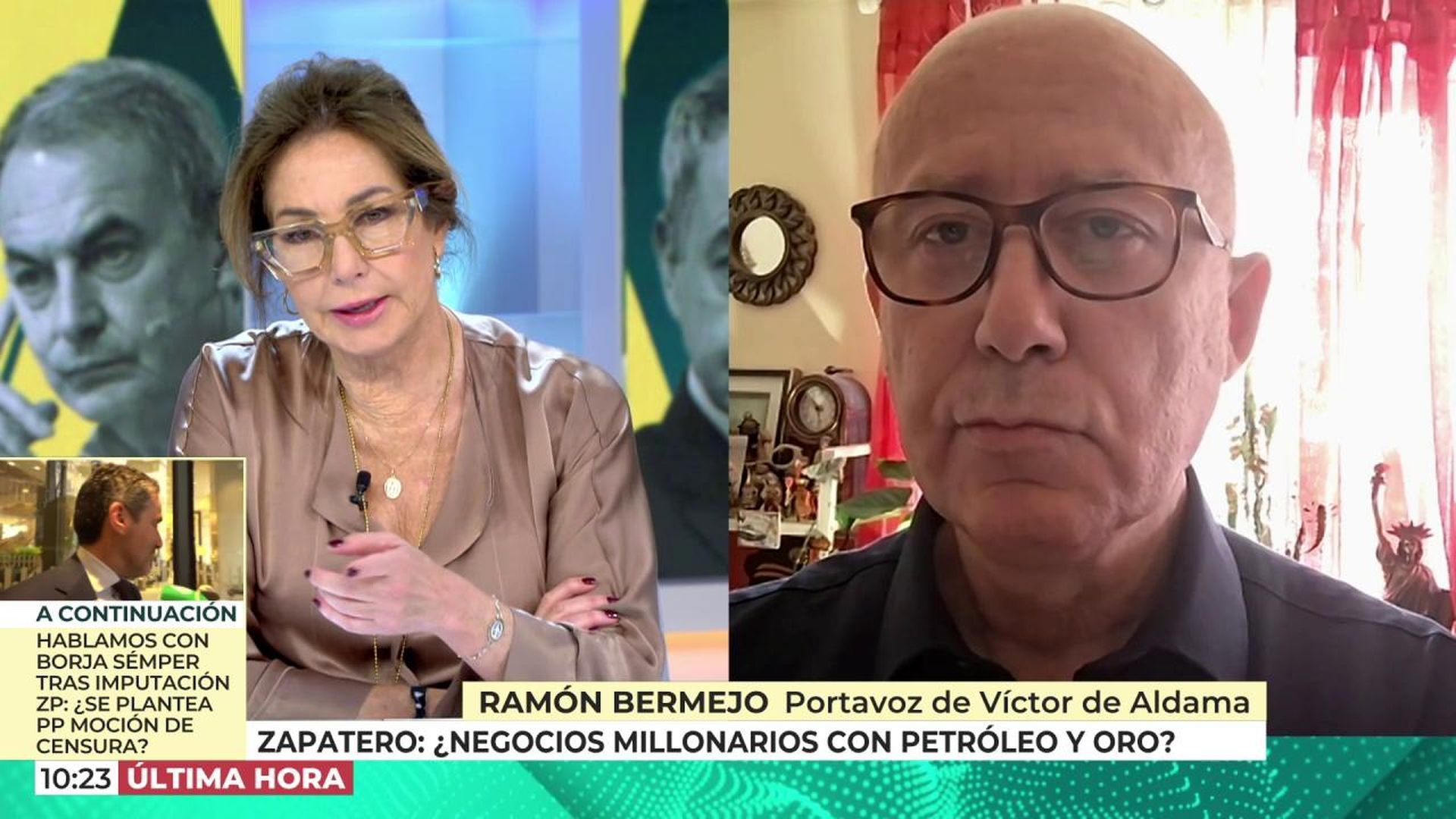Ramón Bermejo, portavoz del empresario Víctor de Aldama, en 'El Programa de Ana Rosa'