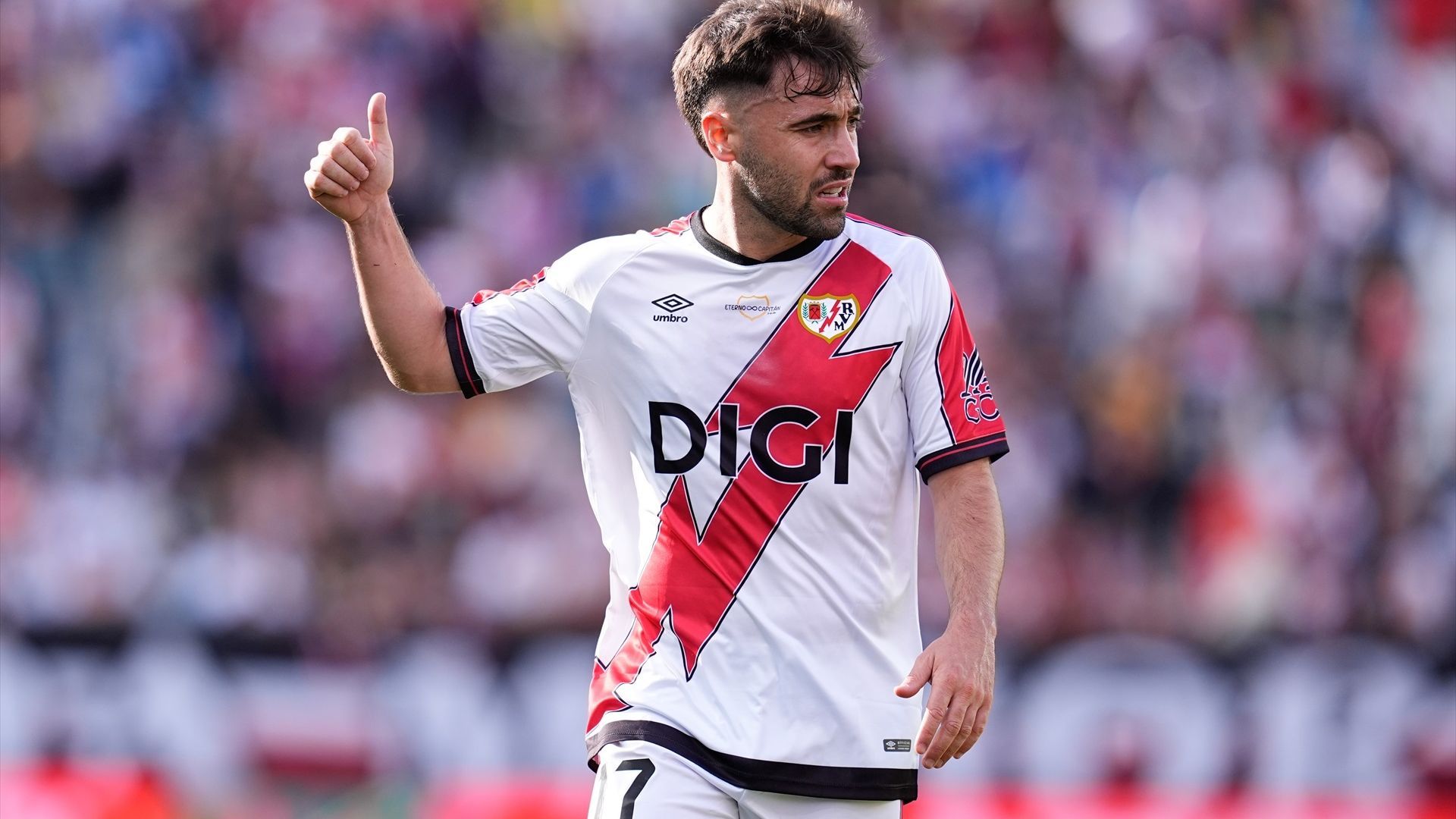 Unai López, en un partido del Rayo Vallecano Unai López, en un partido del Rayo Vallecano