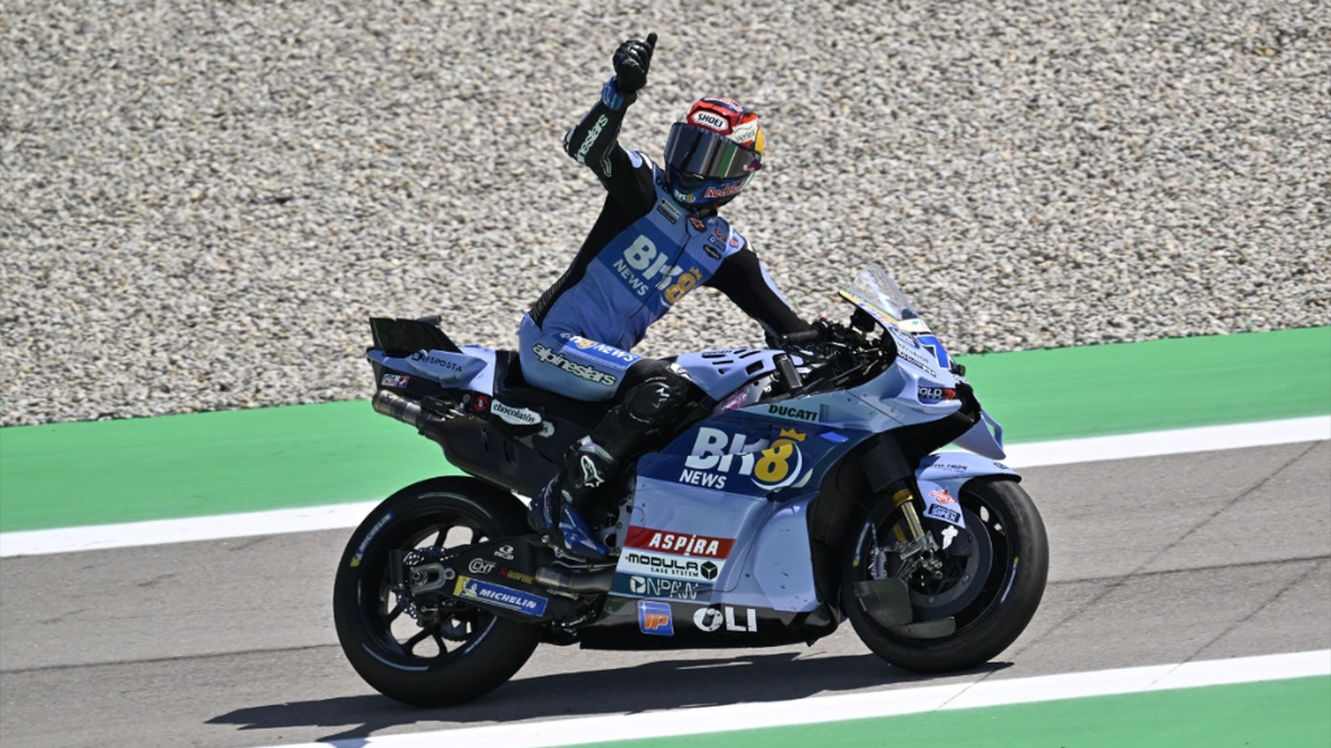 Álex Márquez, en Montmeló Álex Márquez, en Montmeló