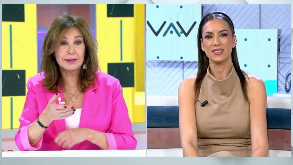 Patricia Pardo se emociona en directo tras la felicitación de Ana Rosa: "Soy de lágrima fácil"