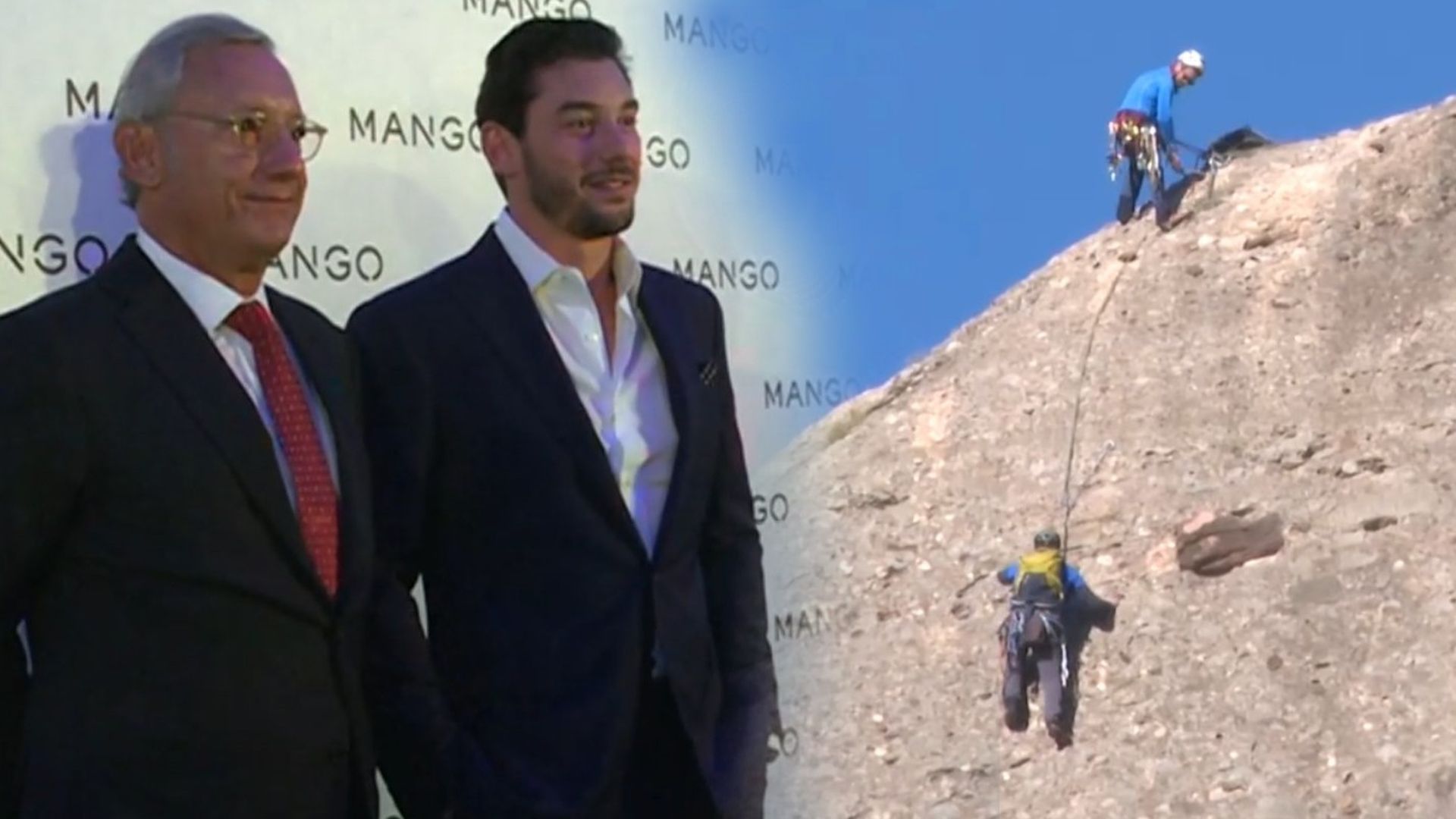 Dos escaladores vieron y asistieron a Jonathan Andic media hora después de la muerte de su padre, el fundador de Mango, en la montaña de Montserrat