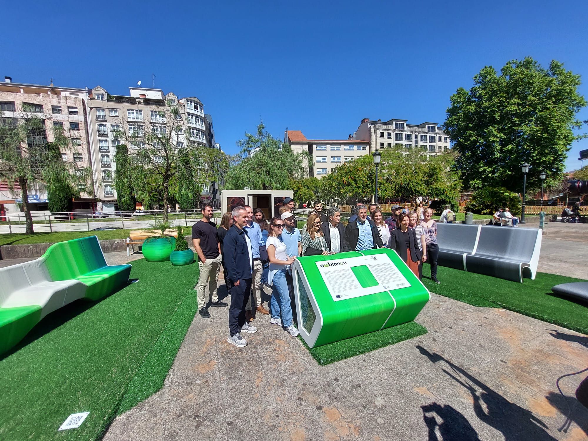 El mobiliario urbano será testeado estos meses para valorar como soporta las condiciones climáticas y el uso