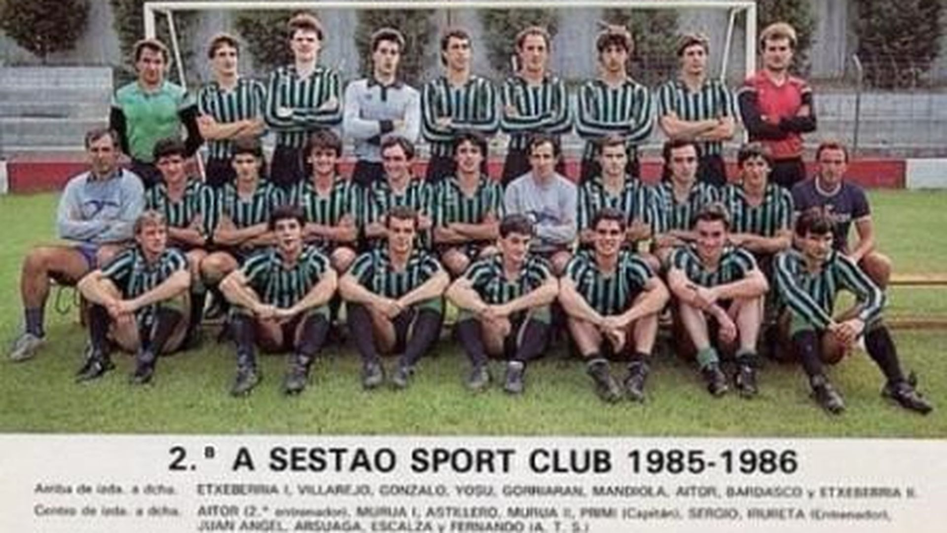 El Sestao de Ernesto Valverde, Aspiazu y Mendilibar